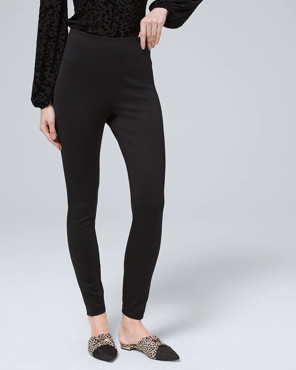 Scuba Knit WHBM Runway Leggings White House Black Market